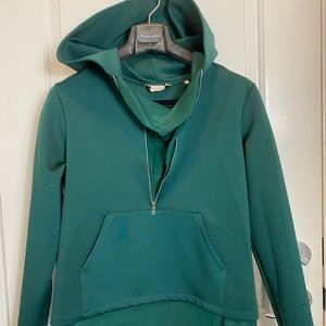 Sandro sweatshirt green emerald